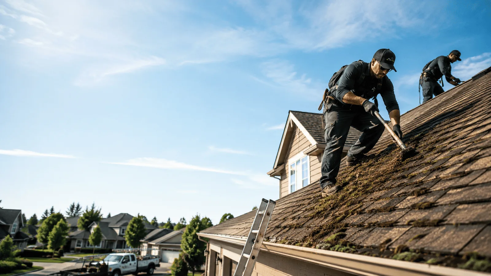 Roof Moss Removal in Olmitz, KS near me